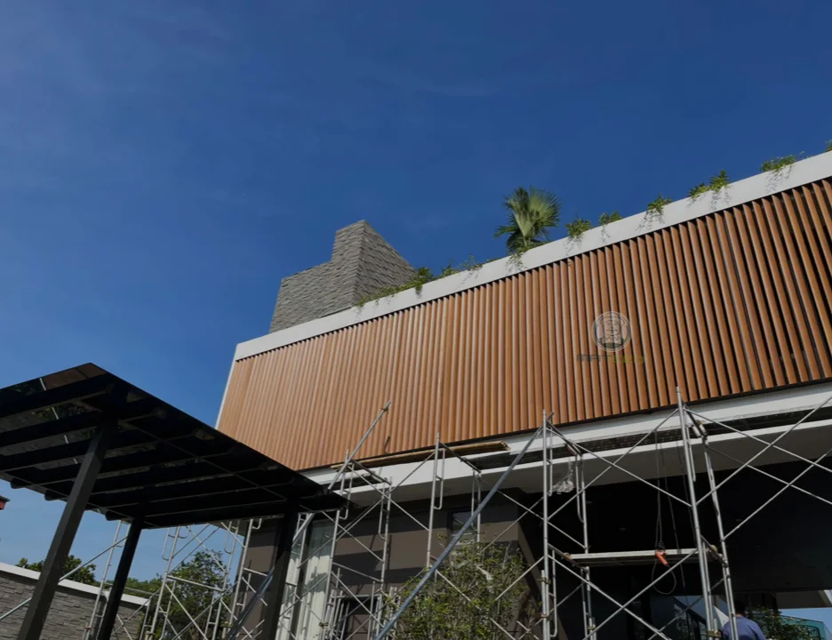 WPC Elliptical Exterior Louver
