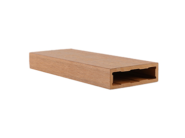 WPC timber tube, outdoor co-extrusion, 80X25mm, long-lasting, easy to install, WPC manufacturer, WPC square tube