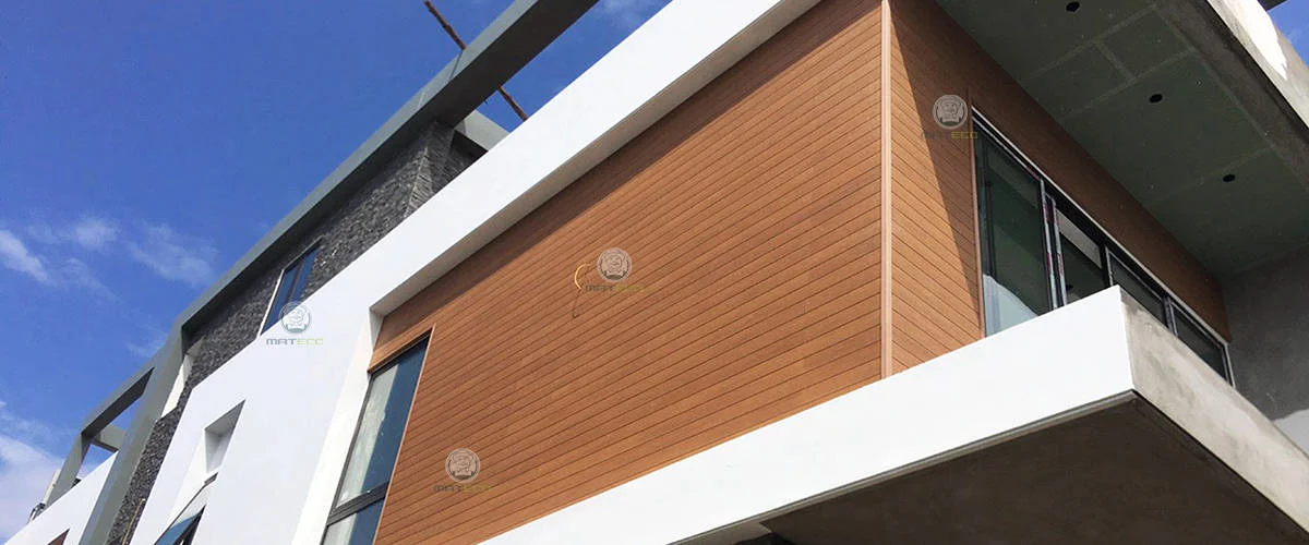 Teak Exterior WPC Cladding Panel