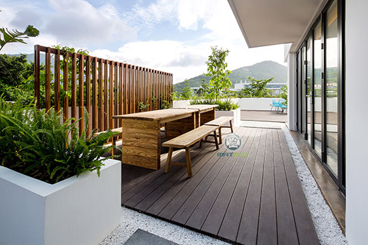 WPC outdoor decking