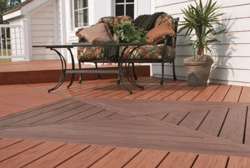 Vinyl decking