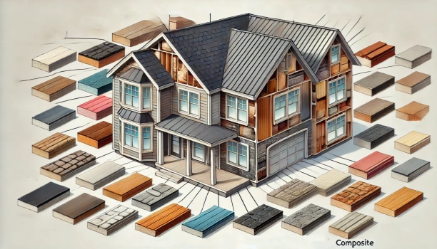 Types of Exterior Wall Cladding
